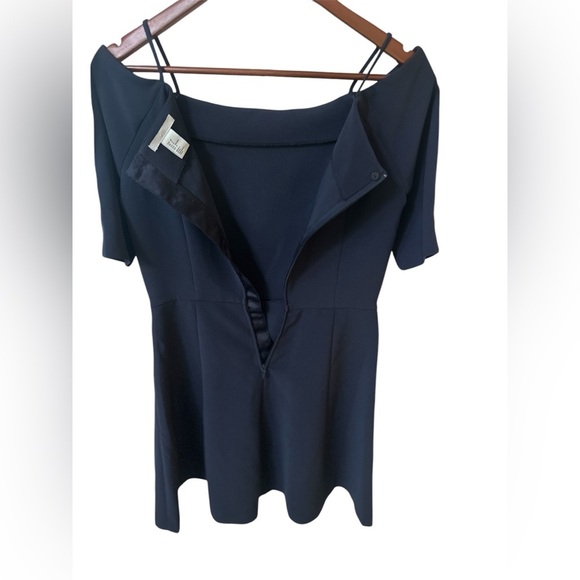 H&M Old Navy Off the Shoulder Navy Dress 8‎ - Picture 2 of 4